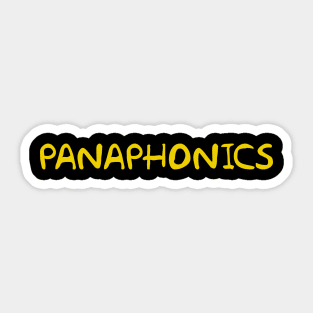 Panaphonics Sticker